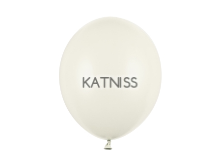 Латексов балон в цвят светъл крем - 30 см / Pastel Light Cream Latex Balloon - 30 cm