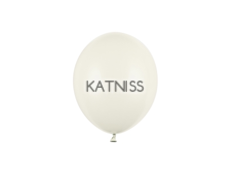 Латексов балон в цвят светъл крем - 12 см / Pastel Light Cream Latex Balloon - 12 cm