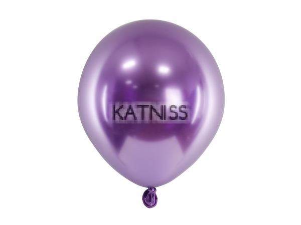 Глоси балон (лилав) - 12 инча / Purple Glossy Balloon - 12 inch