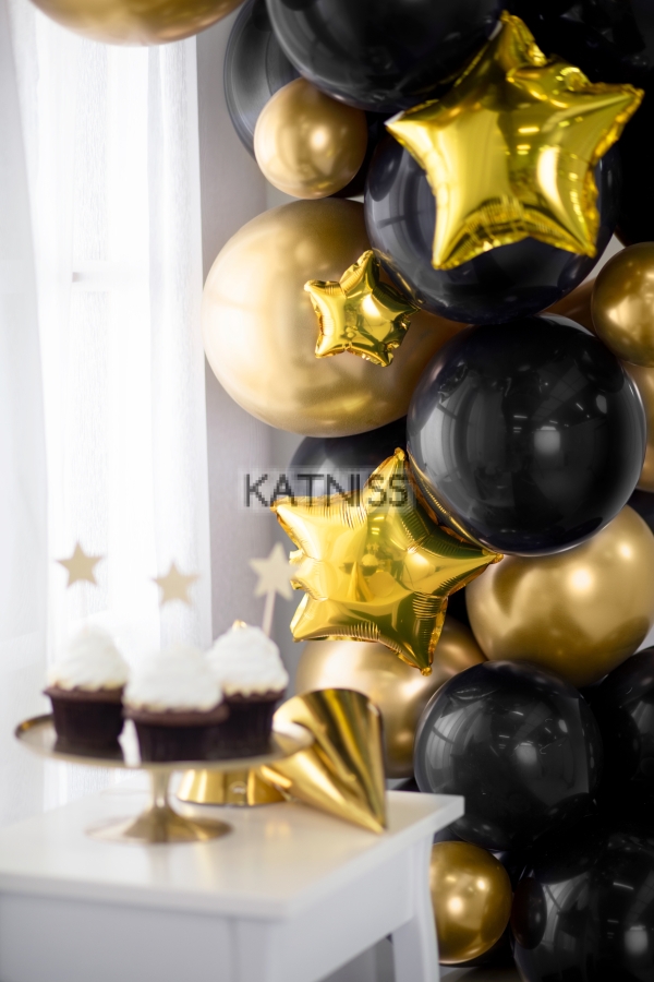 Глоси балон (златист) - 12 инча / Gold Glossy Balloon - 12 inch