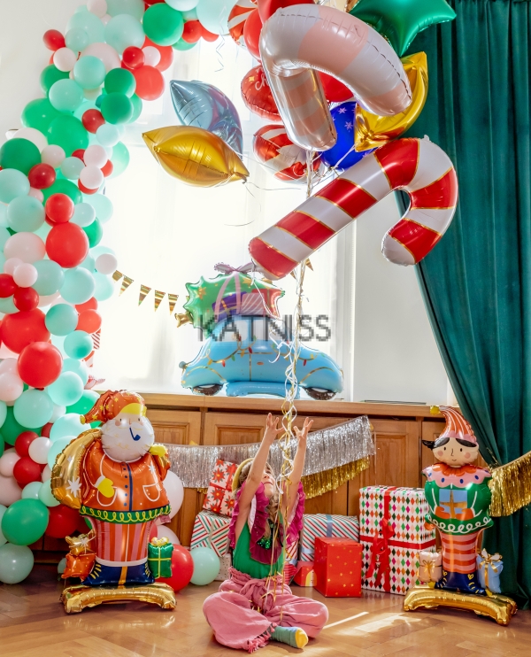 Фолиев балон под формата на Елф - 46х88 см / Elf Foil Balloon - 46x88 cm