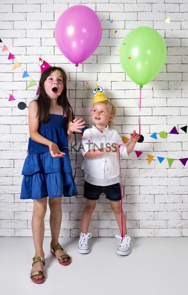 Парти шапки крафт с чудовища - 16 см - 6 броя / Craft Birthday Party Hats With Monsters - 16 cm - 6 pieces