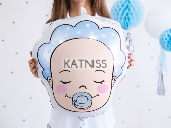 Фолиев балон под формата на бебе момче - 40х45 см / Baby Boy Foil Balloon - 40x45 cm