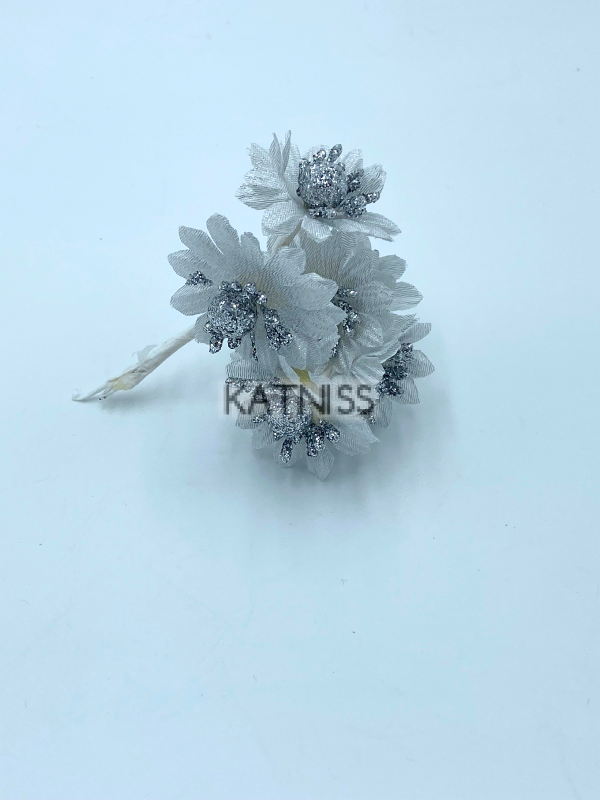 Букет от сребристи цветя / Silver Flowers Bouquet