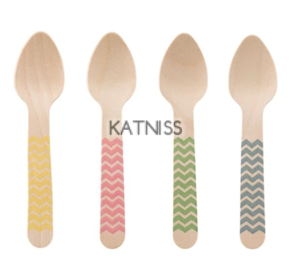 Дървени лъжици - 12 броя / Wooden Spoons - 12 Pieces