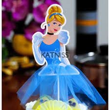 Топери за торта със Снежанка, Пепеляшка и Елза / Cake Toppers With Snowwhite, Cindrella and Elza