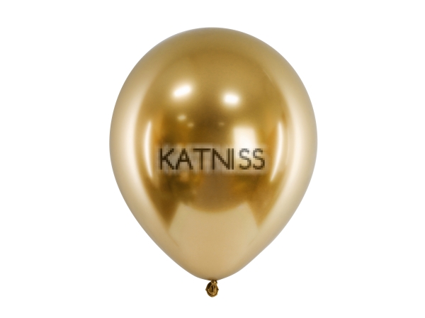 Хром балон - златист - 30 см / Gold Chrom Balloon - 30 cm