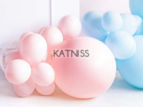 Латексов балон - пастелно бебешко розов - 60 см / Pastel Baby Pink Balloon - 60 cm