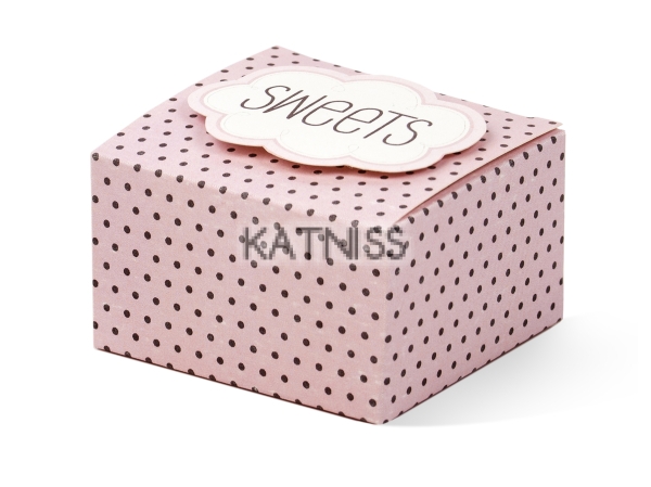 Кутии "Sweets" - различни цветове - 6.5x5.4 см / Boxes "Sweets" - Different Colours - 6.5x5.4 cm