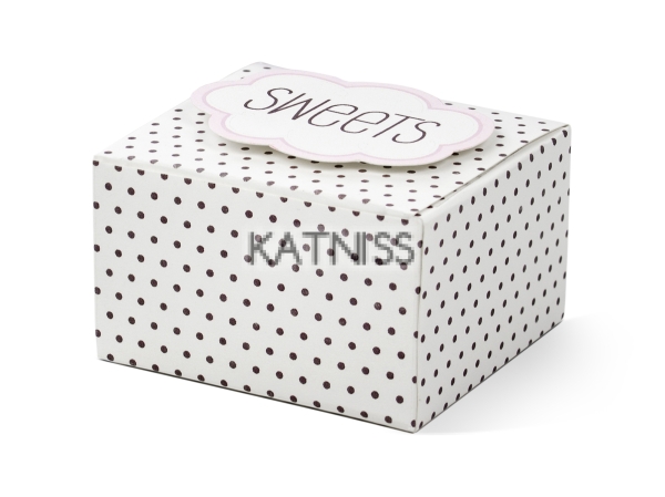 Кутии "Sweets" - различни цветове - 6.5x5.4 см / Boxes "Sweets" - Different Colours - 6.5x5.4 cm