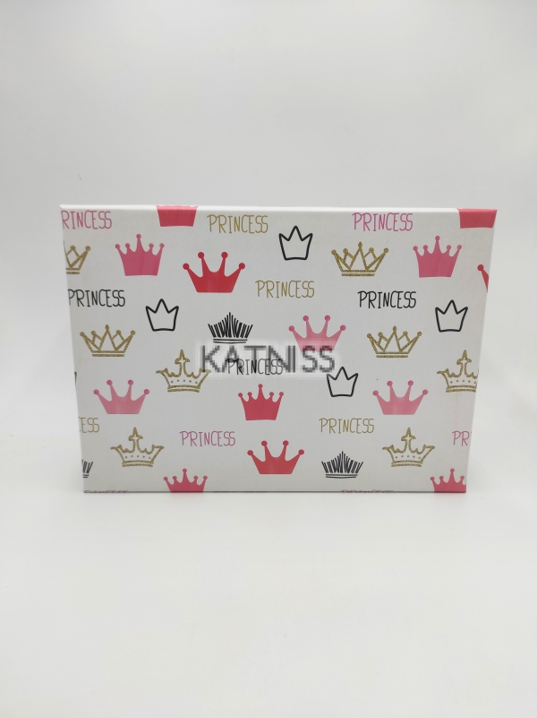 Подаръчна кутия "Princess" - 27х19 см / Present box "Princess" - 27x19 cm