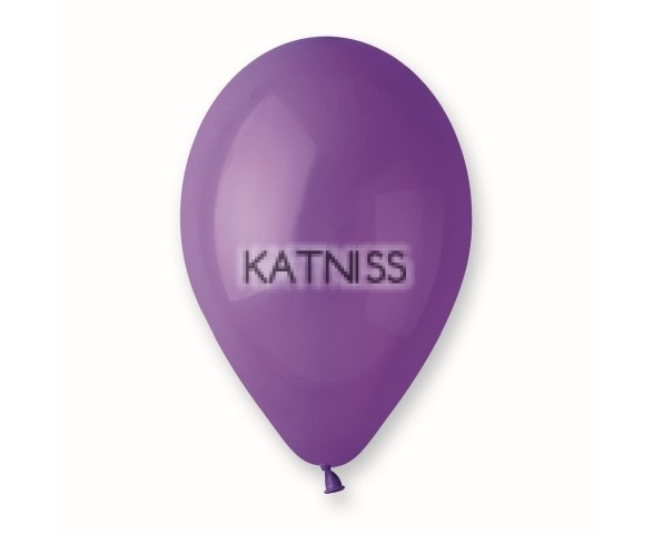 Тъмно лилав латексов балон - 30 см / Dark purple balloon - 30 cm