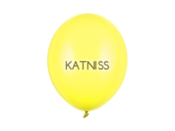 Жълт (лимон) балон хром - 23 см / Yellow (lemon) balloon chrome - 23 cm 