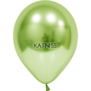 Тревисто зелен балон хром - 12 см / Grassy green balloon chrome - 12 cm