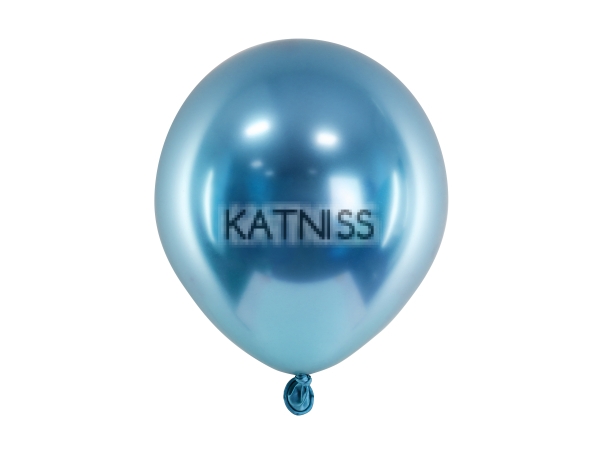 Тъмно син балон хром - 12 см / Dark blue balloon chrome - 12 cm