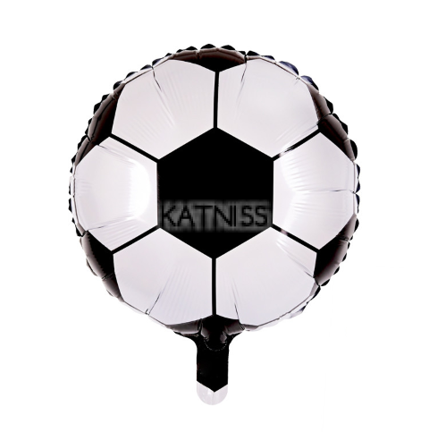 Фолиев балон под формата на футболна топка - 45 см / Football Ball Foil Balloon - 45 cm