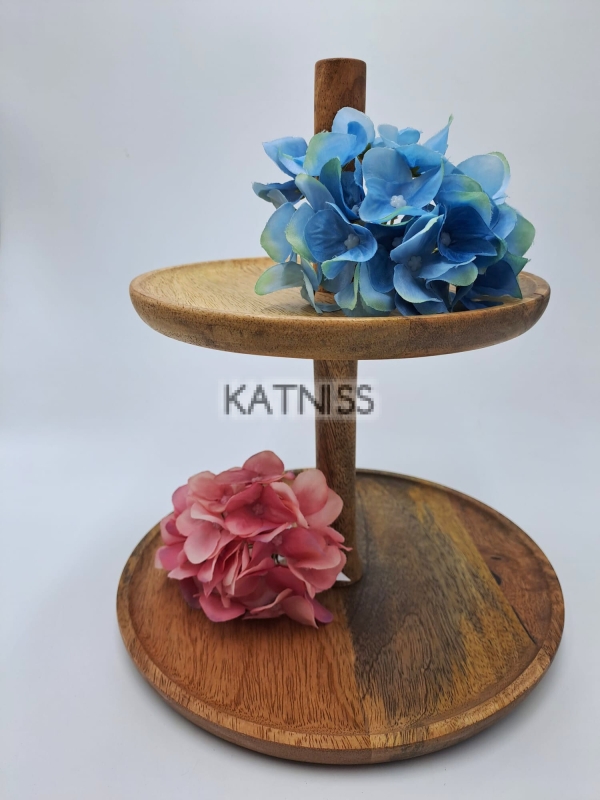 Дървена стойка за кексчета / Wooden cupcakes holder