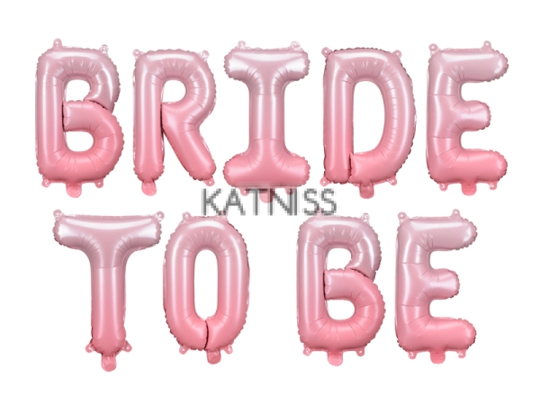 Фолиеви балони "Bride To Be" - 350x45 см / Foil balloons "Bride To Be" - 350x45 cm