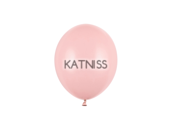 Бледо розов латексов балон - 12 см / Pastel Pale Pink Latex Balloon - 12 cm