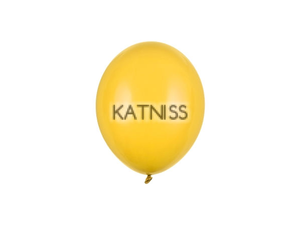 Медено жълт латексов балон - 12 см / Pastel Honey Yellow Latex Balloon - 12 cm