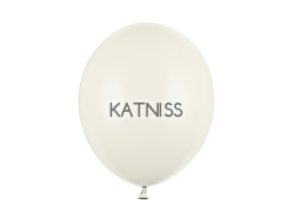 Латексов балон в цвят светъл крем - 30 см / Pastel Light Cream Latex Balloon - 30 cm