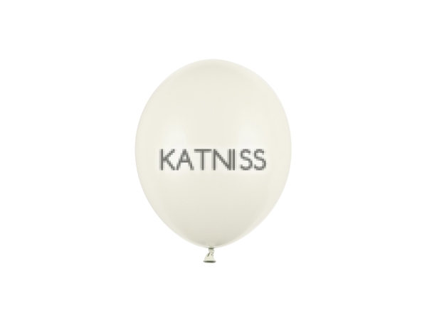 Латексов балон в цвят светъл крем - 12 см / Pastel Light Cream Latex Balloon - 12 cm