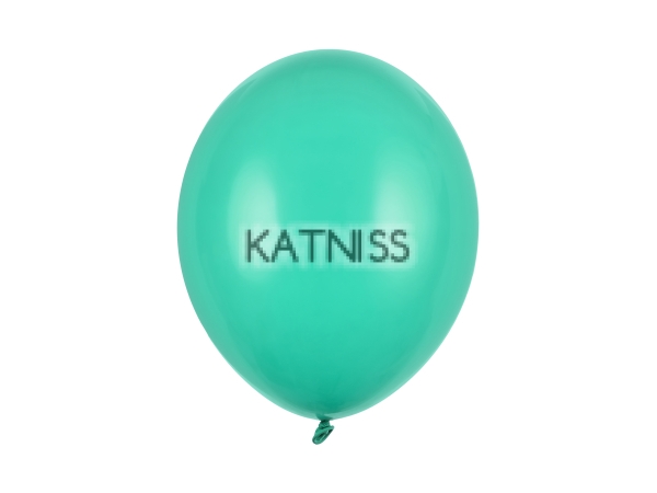 Латексов балон в цвят аквамарин - 30 см / Pastel Aquamarine Latex Balloon - 30 cm