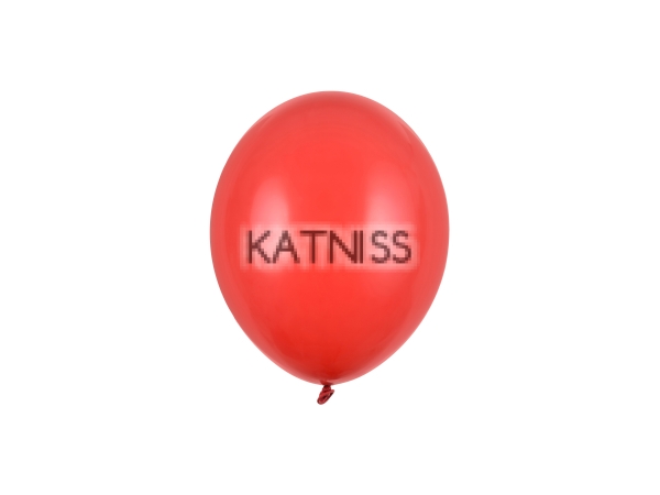 Червен латексов балон - 12 см / Pastel Red Latex Balloon - 12 cm