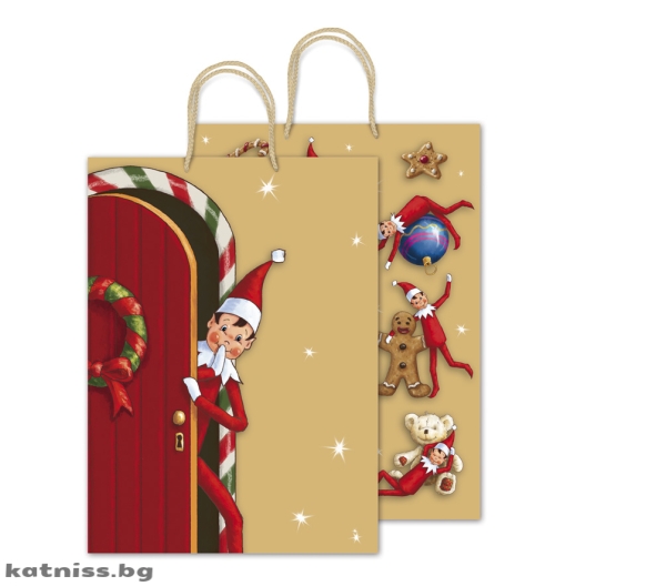 Christmas gift bag Buratino