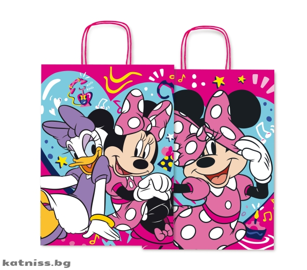 Large gift bag Mini Mouse and Daisy