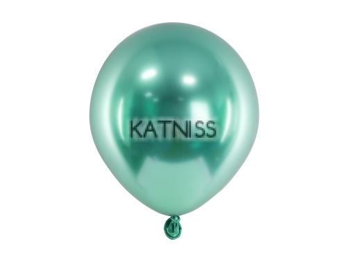 Глоси балон (зелен) - 12 инча / Green Glossy Balloon - 12 inch