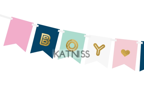 Банер "Boy or Girl" - 15x175 см - "Boy Or Girl" Banner - 15x175 cm