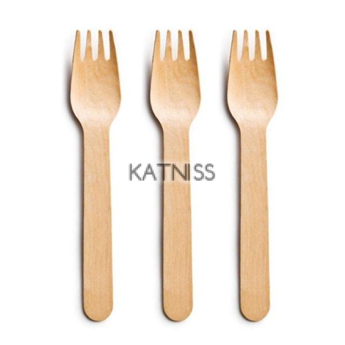 Дървени вилици - 40 броя / Wooden Forks - 40 Pieces