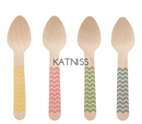 Дървени лъжици - 12 броя / Wooden Spoons - 12 Pieces