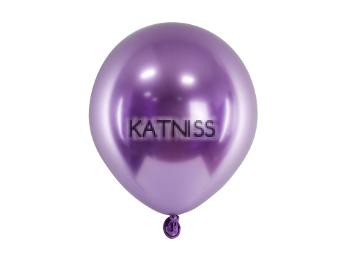 Хром балон - виолетов - 30 см / Violet Chrom Balloon - 30 cm