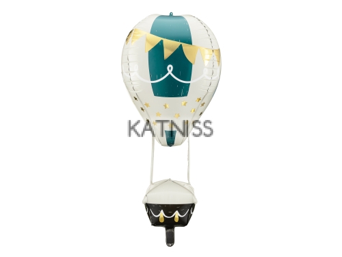 Фолиев балон на въздух 4D - 36x110 см / Air Balloon 4D Foil Balloon - 36x110 cm