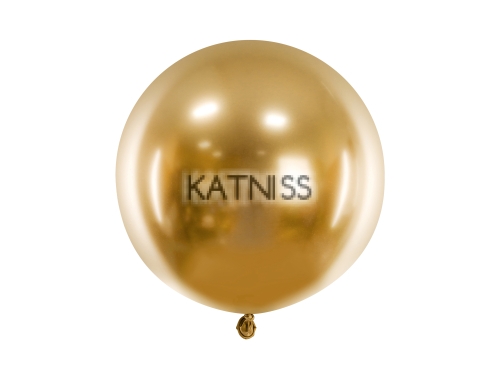 Хром балон - златист - 60 см / Gold Chrom Balloon - 60 cm