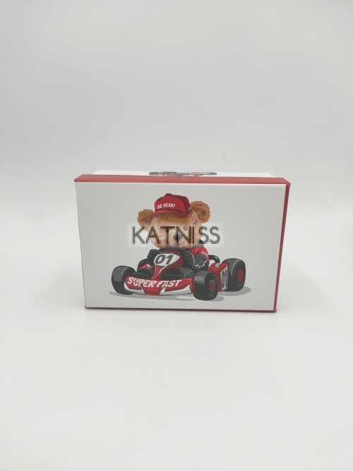 Подаръчна кутия с мече - 18х12 см / Present box with bear - 18x12 cm