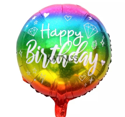 Фолиев балон "Happy Birthday" / Foil balloon "Happy Birthday"