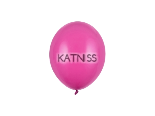 Горещо розов латексов балон - 12 см / Pastel Hot Pink Latex Balloon - 12 cm