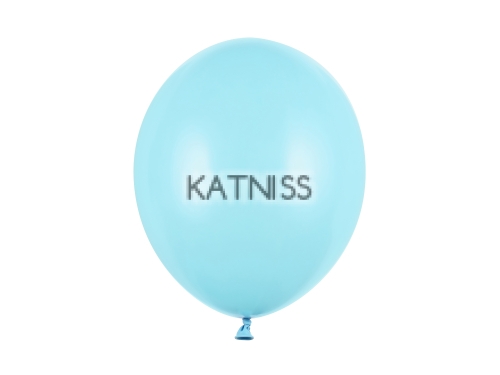 Светло син латексов балон - 30 см / Pastel Light Blue Latex Balloon - 30 cm