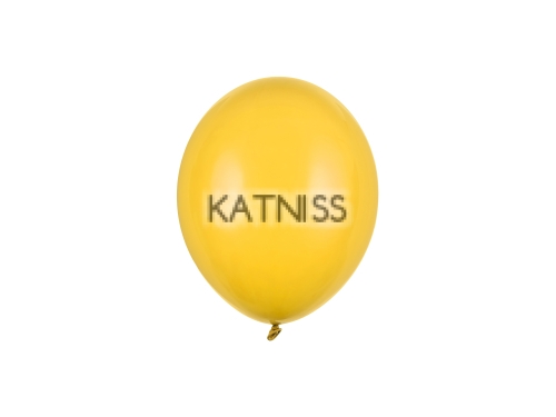 Медено жълт латексов балон - 12 см / Pastel Honey Yellow Latex Balloon - 12 cm