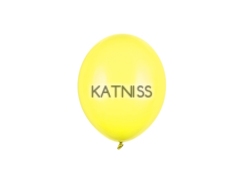 Латексов балон в цвят лимонова кора - 12 см / Pastel lemon Zest Latex Balloon - 12 cm