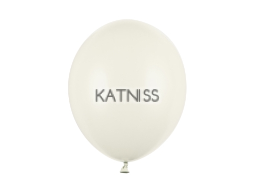 Латексов балон в цвят светъл крем - 30 см / Pastel Light Cream Latex Balloon - 30 cm