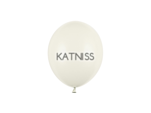 Латексов балон в цвят светъл крем - 12 см / Pastel Light Cream Latex Balloon - 12 cm