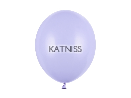 Латексов балон в цвят светъл люляк - 30 см / Pastel Light Lilac Latex Balloon - 30 cm