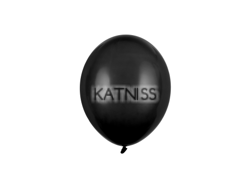 Черен латексов балон - 12 см / Pastel Black Latex Balloon - 12 cm