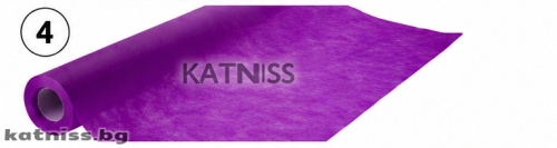 Dark purple tissue paper on a roll